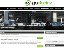 Tablet Screenshot of goelectrix.com